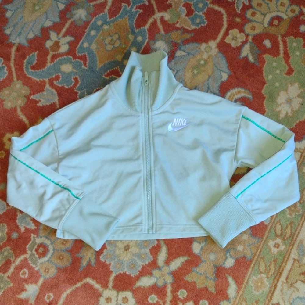 Nike Children's crop top long sleeve hoodie